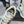 CC Sneaker Green Silver Metallic in Cowhide 611666