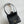 MM 26 Coco Long Shoulder Strap Flap Black Bag in Cowhide
