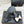 Chanel 26C Chain Bow Chunky Heel Sandals Black White in Cowhide 615986
