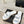 Chanel 26C Chain Double C Buckle Slippers White Cowhide 615785