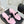Chanel  26C Double C Bow Slippers High Heel Pink in Mesh 615706