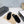 ALAIA 25 Fur Mule Slipper Black in Lambswool 629514
