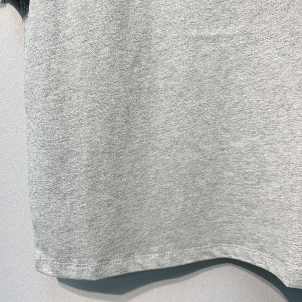 Celine 26SS  Gray Short-Sleeve T-Shirt in Cotton 101584