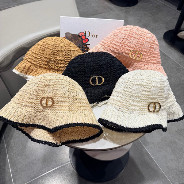 Dior Bucket Hat White in Mesh 192313
