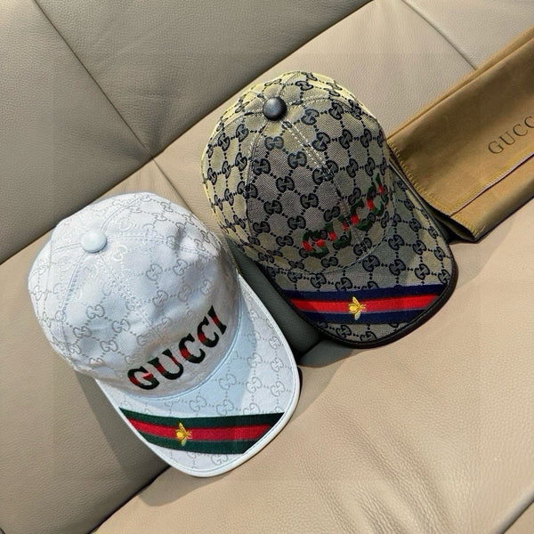 Gucci Baseball Cap White in Canvas 193859