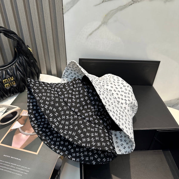 Chanel Bucket Hat Black in Cloth 192001