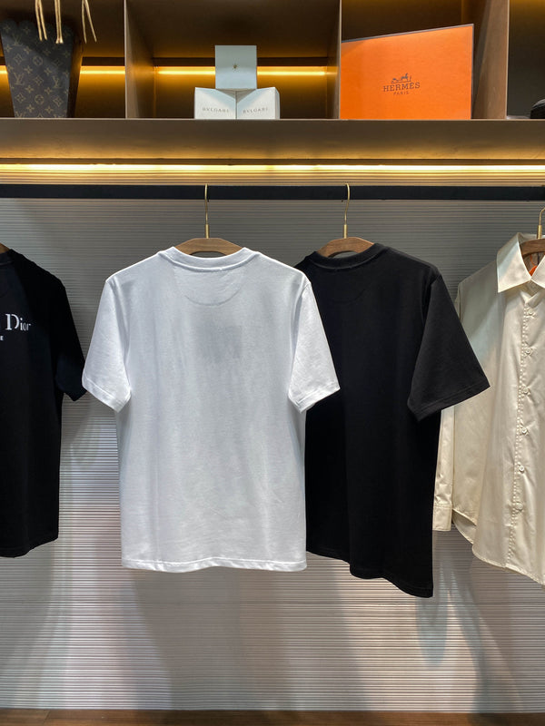 PRA26SS  Neck Short-Sleeve T-Shirt in Cotton 963420