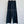 Chanel 2026 High-Waisted Wide-Leg Pants Navy Blue in Cotton 162156