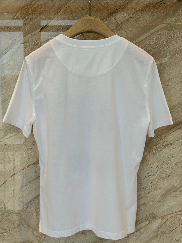 Hermes Short-sleeved T-shirt White in Cotton 974817