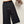 Hermes 26SS Cropped Wide-Leg Pants Black in Cotton 938210