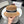 Chanel Elegant hat Camel Black in Straw 197761