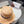 Chanel Straw hat Beige Black in Raffia 197755