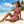 Chanel Two-piece Bikini Swimsuit Pink in Cotton 195163