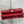 Dior 26 Bow Pearl Chain Clutch In Red Glossy Lambskin GHW