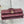 Dior 26 Bow Pearl Chain Clutch Burgundy Lambskin GHW