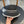 LV Dome Brim Hat with Bow Black in Straw 205626