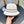 LV Dome Brim Hat with Bow White in Straw 205624