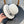LV Dome Brim Hat with Bow White in Straw 205624