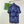 Gucci Short-sleeve Shirt Navy Blue in Cotton 200655