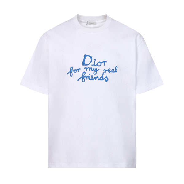 Dior 26SS Logo Short-Sleeve T-Shirt White in Cotton 197755