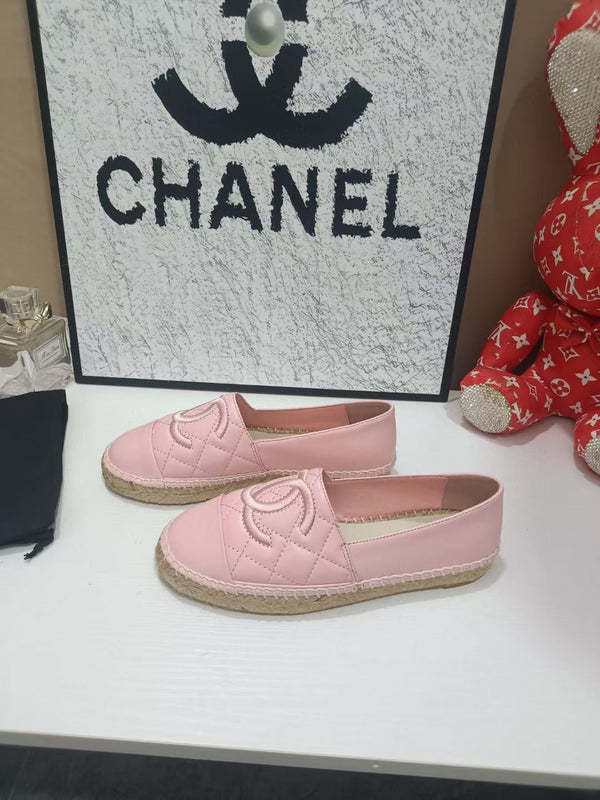 Chanel Espadrilles Pink in Cowhide 684838
