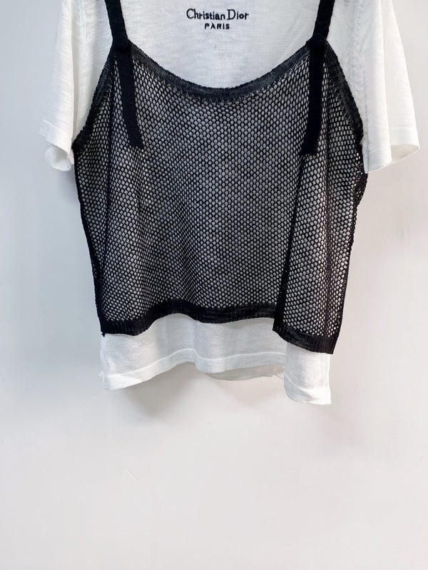 Dior Short-Sleeve T-Shirt  White in Acrylic 203996