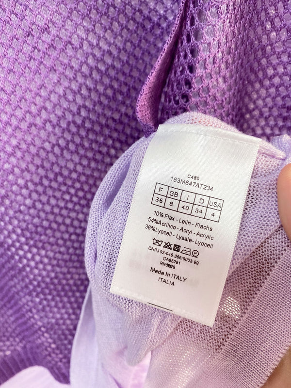 Dior Short-Sleeve T-Shirt  Purple in Acrylic 203995