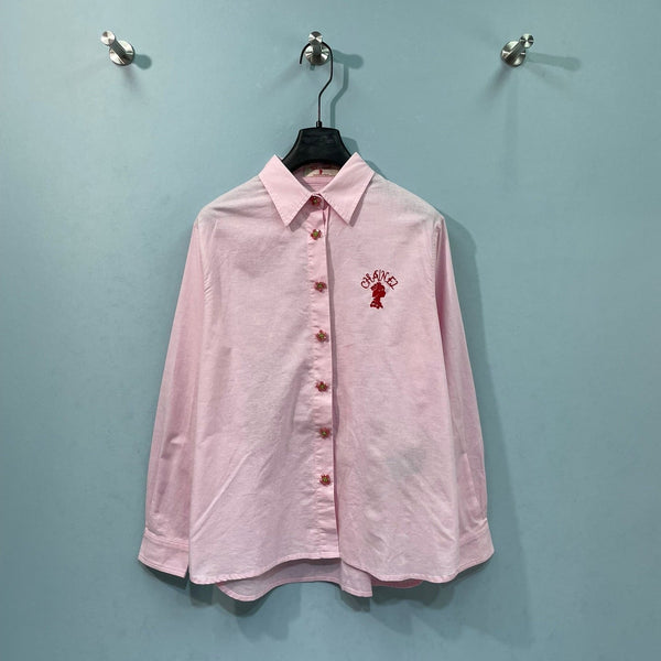 Chanel Shirt Pink in Flax 218502