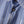 LV Striped Short-Sleeve Shirt Blue in Cotton Poplin 220323