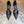 LV 6AM Slingback Pump 65 Black in Monogram Cowhide 703069
