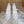 LV Romy Flat Ballerina White in Mesh with Rhinestones 703064