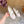 LV Romy Flat Ballerina White Light Pink in Canvas 703060
