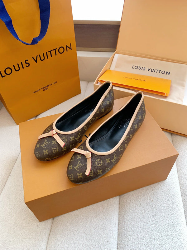 LV x TM Darling Ballerina Brown in Cowhide 703034