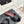 CC 26S Double C Patchwork Sandal Black Gray in Deerskin Cowhide 706372