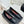CC 26S Double C Patchwork Ballet Flat Black Gray in Deerskin Cowhide 706367