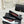 CC 26S Double C Patchwork Ballet Flat Black White in Cowhide 706366