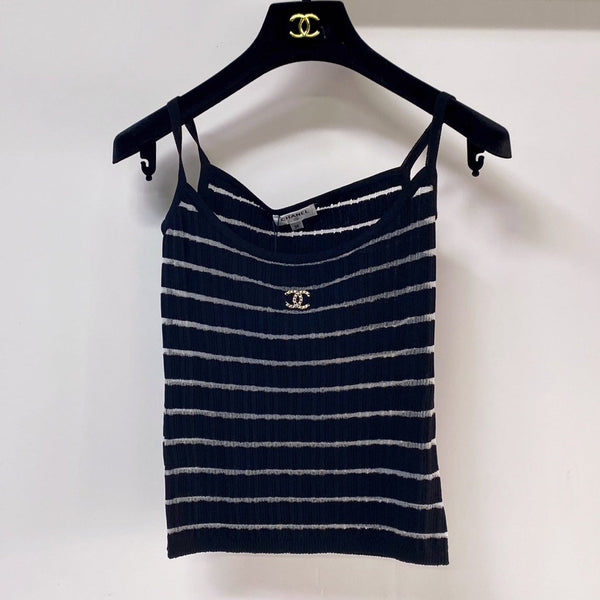 Chanel Vest Black in Polyester 273022