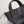 YSL Le 5 à 7 Baby Bea Tote Bag 19cm Black in Deerskin 285533