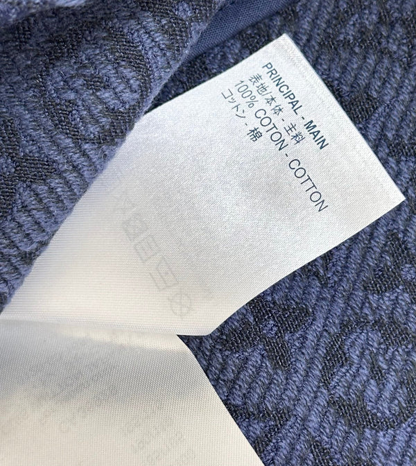 LV 26 Denim Vest Dress Dark Blue in Cotton 372434