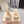 Mach & Mach 26 High Heels Crystal Sandals 95 Beige in Leather 722819