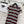 Chanel Striped T-shirt Dress Burgundy in Pure Cotton 375546