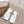 Loewe 26 Sandal 50 White in Sheepskin 738800