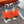 Hermes H-Style Flat Open-Toe Sandals Orange in Mink Fur 739515