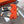 Hermes H-Style Flat Open-Toe Sandals Orange in Mink Fur 739515