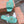 Miu Sandal Turquoise Matelassé Leather 739553