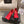 Chanel 26 Pumps Pearl Heel 80mm Red in Calfskin 739575