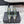 YSL Slingback High-Heeled 10.5 Dark Green in PVC Film 743651