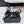 YSL Slingback High-Heeled 10.5 Black in PVC Film 743650