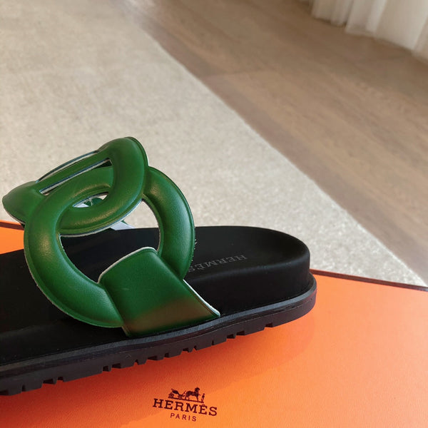 Hermès Extra Sandal Colorfull in Cowhide 743961