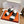Hermès Sandal 60 Black White in Calfskin 743966